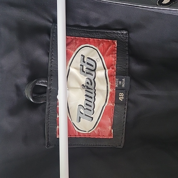 Vintage Harley Davidson vest Route 66 size 48 - Picture 6 of 9